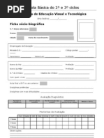 ficha sócio-biográfica EVT