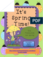 It's Spring Time!: ESL Flashcards For Spring