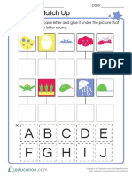 Alphabet Match Up PDF