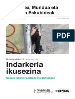 Unitate Didaktikoa - 'Indarkeria ikusezina' (euskara)