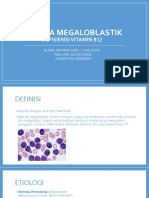 Anemia Megaloblastik - Alfian RH - H1a016004