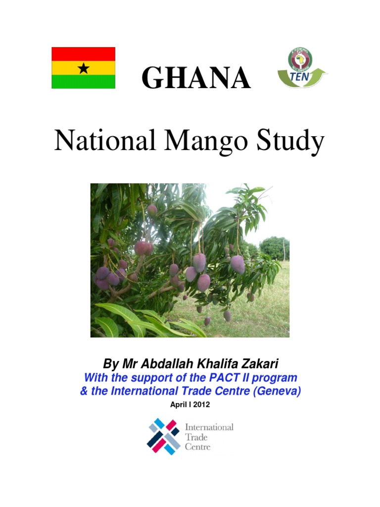 Ghana Mango Value Chain Analysis | PDF | Agriculture | Value Chain