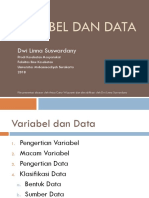 2. Variabel Dan Data DLS