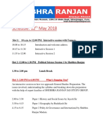 Shubhra Ranjan Pune Workshop Schedule