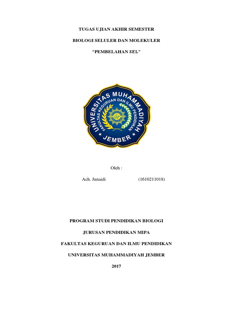 Uas Pak Arif Junet | PDF | Meiosis | Ploidy