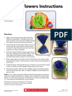 Fiesta Paper Flowers Instructions PDF