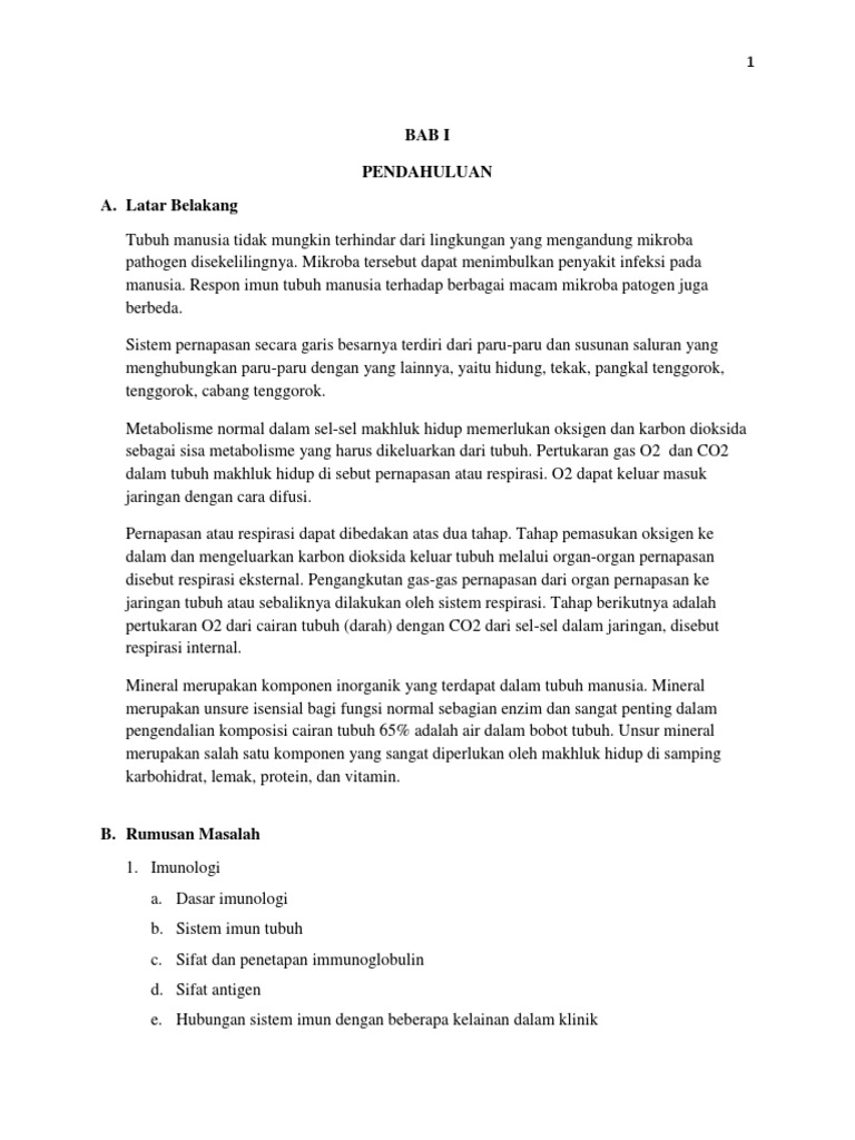 Makalah (Latar Belakang, Penjelasan, Penutup) PDF