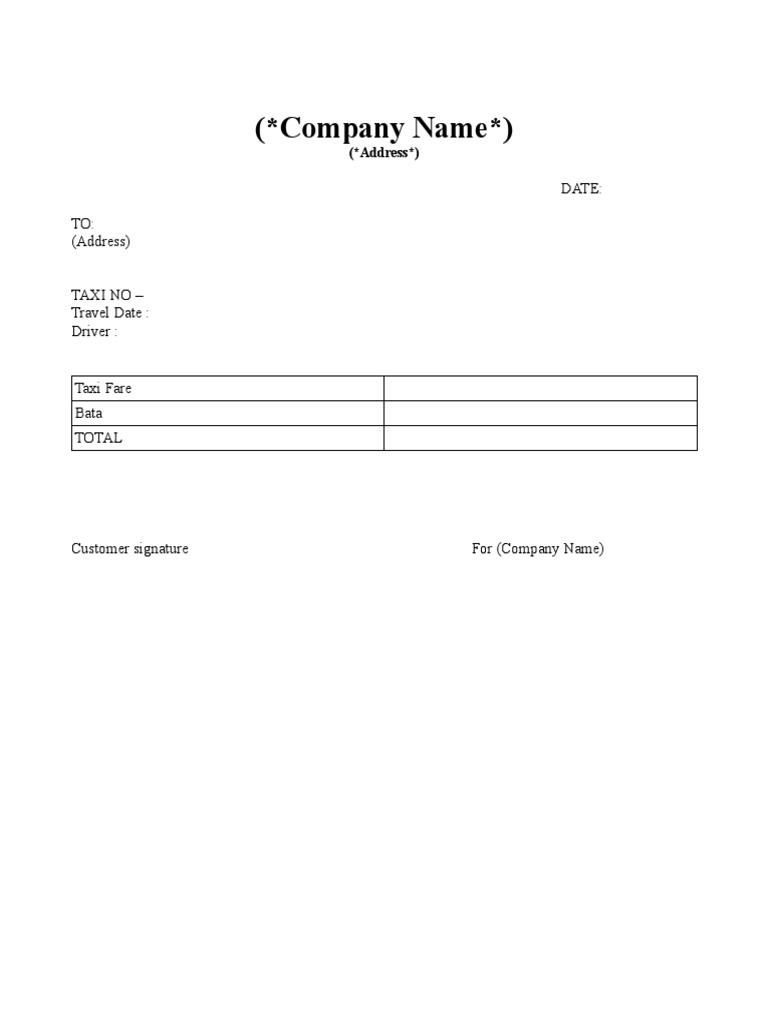 Format Travel Voucher | PDF