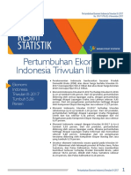 Pertumbuhan Ekonomi Indonesia  T III-2017