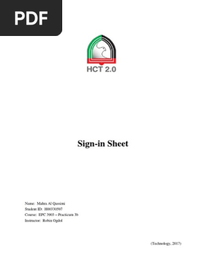 sign in sheet