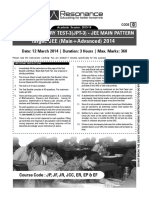JPT 3 Main 12 03 2014 Paper Code 0