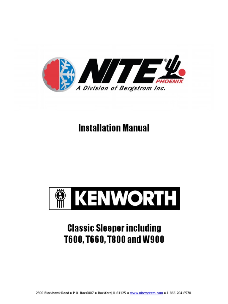 KenworthT600 T660 T800 W900 | PDF | Electrical Connector | Duct (Flow)