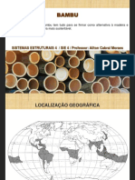 Bambu: SISTEMAS ESTRUTURAIS 4 / SIE 4 / Professor: Ailton Cabral Moraes