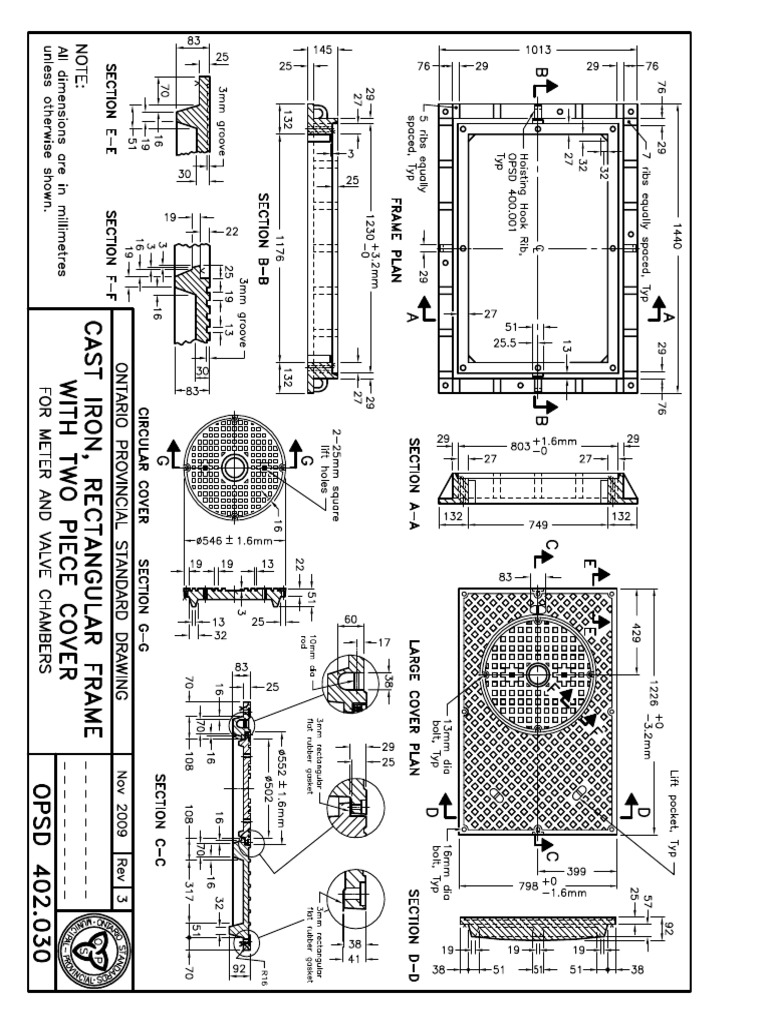 OPSD 402.030 Rev - 3 Nov2009 | PDF