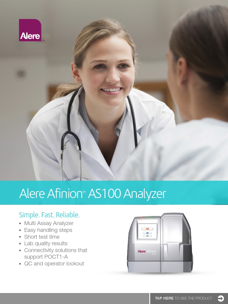 1000625E v03 Afinion Analyzer Brochure EN OUS PDF | PDF | Computer ...