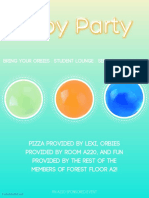 Orby Party Poster PDF