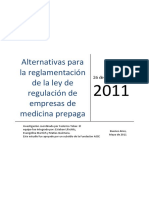 Análisis de la Ley Prepagas en Argentina