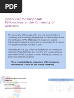 Download Open Call Granada  by UNU - BIOLAC SN378938971 doc pdf
