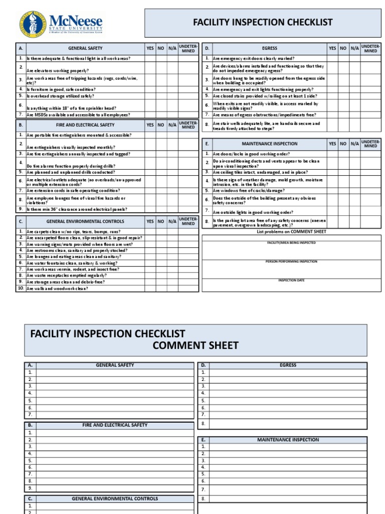 BLDG Inspection Form 2-Page | PDF | Building Technology | Building