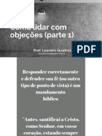 Como lidar com objeções de forma educada e racional