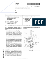 European Patent Application E04F 10/06: Articulated Awning Support Arm For A Retractable and Extendable Awning