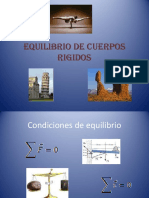 Equilibrio de Cuerpos Rigidos