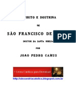 João Pedro Camus - O Espírito e Doutrina de ST Fco Sales PDF