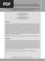 A Teoria Das Estruturas Organizacionais