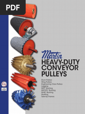 Heavy Duty Conveyor Pulley Catalog | PDF | Belt (Mechanical) | Manufactured  Goods