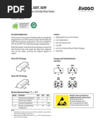 Data Sheet: HSMS-8101, 8202, 8207, 8209