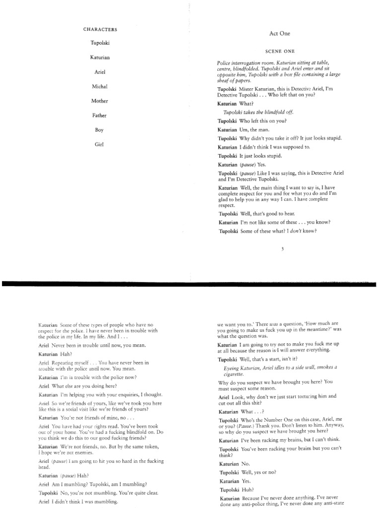 The Pillowman (Script)