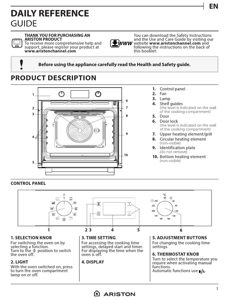 Ariston Manual Baking Roasting Free 30day Trial Scribd