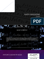 Math Magazine: Ezgi Özalp 10-F 212