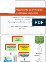 Aislamiento de Principios Activos de Drogas Vegetales 2013-2014 PDF