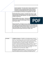 Political Government Regulations: Sensitivity To Global Economy