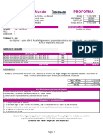 Proforma Melamina