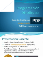 Programacion Distribuida - Presentacion Del Curso