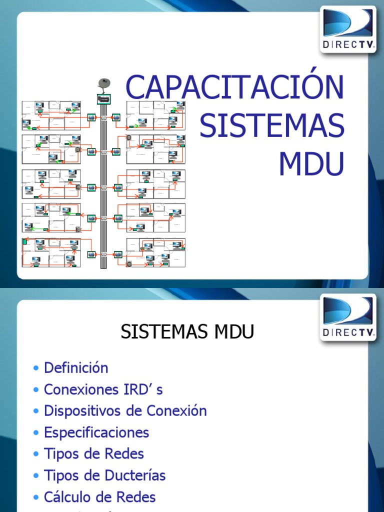 Capacitacion Sistemas MDU by DirectTV PDF | PDF | Satellite Television ...