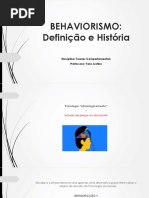 Aula+2+-+Behaviorismo+-+Definição+e+História.