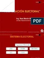 "Fiscalización Electoral": Ing. Neal Martin Maura Gonzales