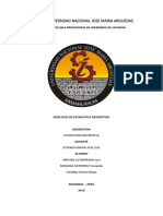 Ejercicios de Estadistica Descriptiva