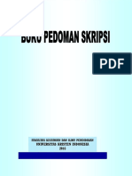Pedoman Penyusunan Skripsi Fkip Uki 2017 PDF