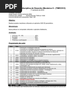 Programa Da Disciplina - TMEC012 B