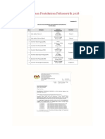 Jadual Perlaksanaan Pentaksiran Psikometrik 2018