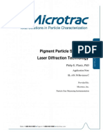 Microtrac Application Notes Pigment Particle Size Measurement