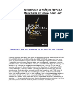 El Plan de Marketing en La PrÁCtica (18 Ed.)