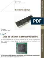Arquitectura de Microcontroladores