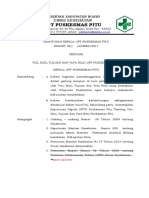 2.1.6.1. Pitu SK Visi, Misi, Tujuan Dan Tata Nilai Puskesmas