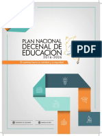 Plan Nacional Decenal de Educacion 2da Edicion 271117