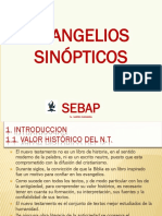 Evangelios Sinopticos Sebap PPT 2-4-2013